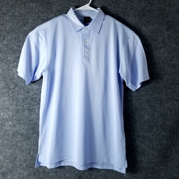 Dunning Men's polo shirts short sleeve collared Regular Fit size L - Picture 1 of 8